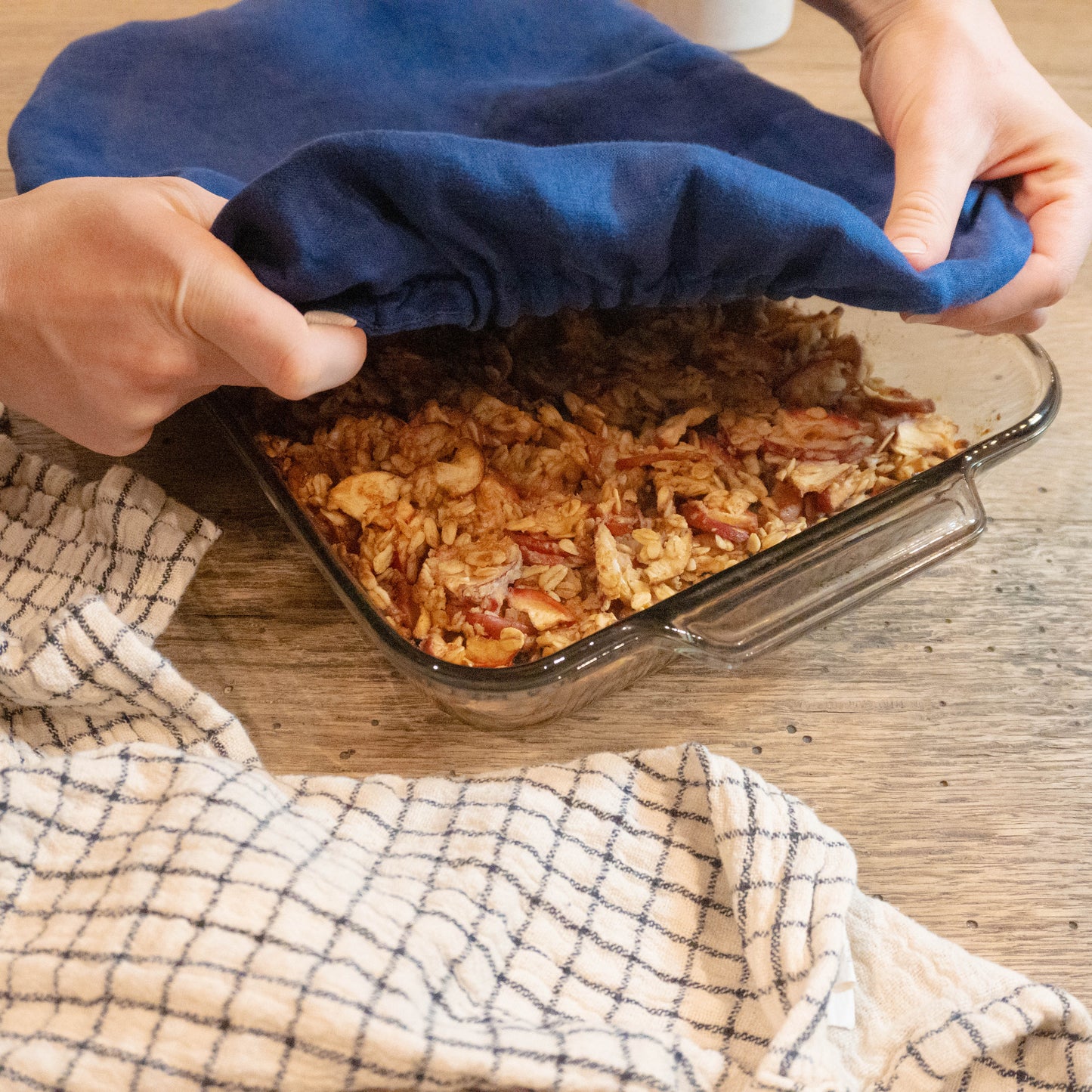 9x13 Pan Linen Cover