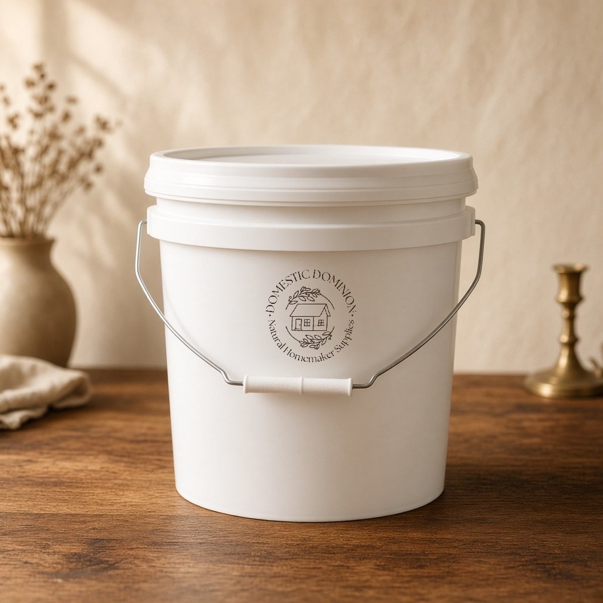 Domestic Dominion bulk laundry detergent bucket